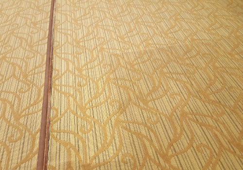 yellow carpet restoration